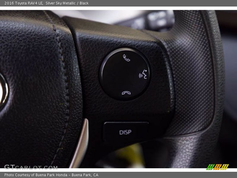 Silver Sky Metallic / Black 2016 Toyota RAV4 LE