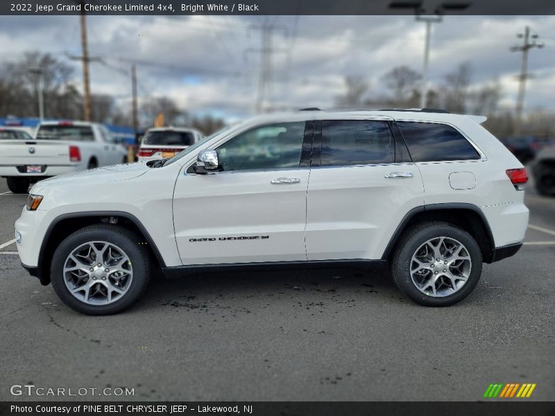 Bright White / Black 2022 Jeep Grand Cherokee Limited 4x4