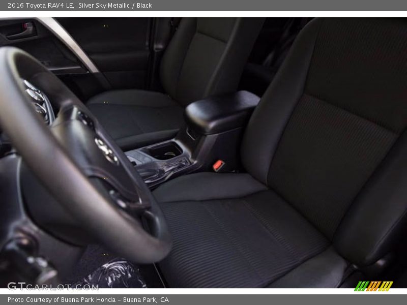Silver Sky Metallic / Black 2016 Toyota RAV4 LE