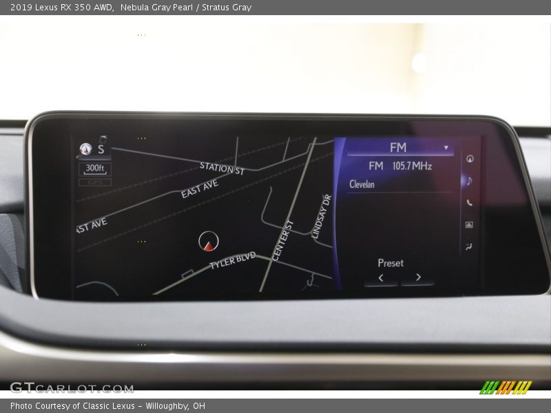 Nebula Gray Pearl / Stratus Gray 2019 Lexus RX 350 AWD