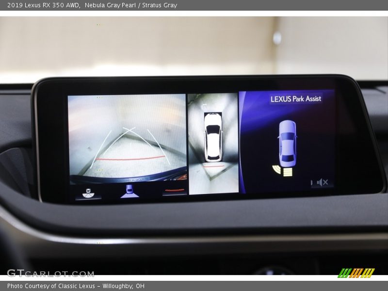 Nebula Gray Pearl / Stratus Gray 2019 Lexus RX 350 AWD
