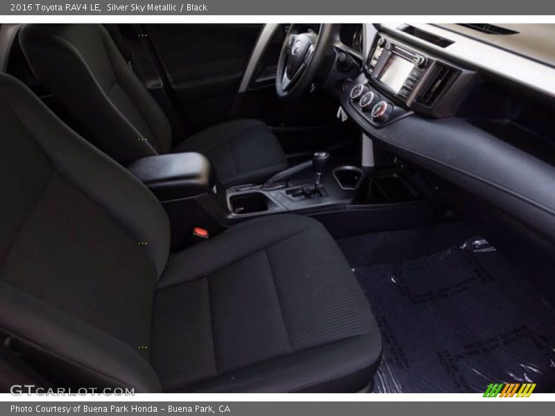 Silver Sky Metallic / Black 2016 Toyota RAV4 LE
