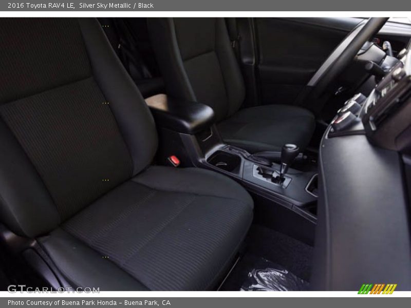 Silver Sky Metallic / Black 2016 Toyota RAV4 LE