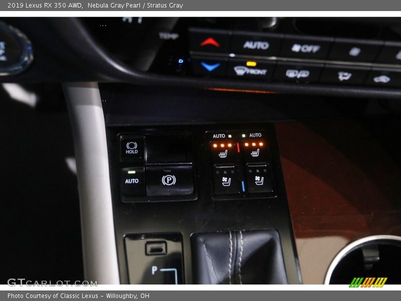 Nebula Gray Pearl / Stratus Gray 2019 Lexus RX 350 AWD