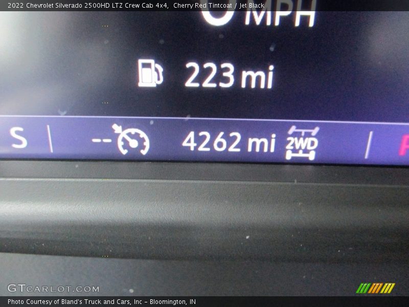 Cherry Red Tintcoat / Jet Black 2022 Chevrolet Silverado 2500HD LTZ Crew Cab 4x4