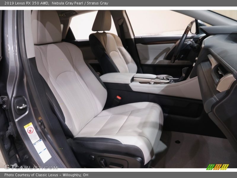 Nebula Gray Pearl / Stratus Gray 2019 Lexus RX 350 AWD