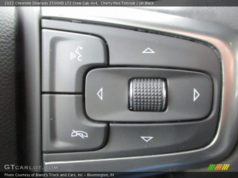 Cherry Red Tintcoat / Jet Black 2022 Chevrolet Silverado 2500HD LTZ Crew Cab 4x4