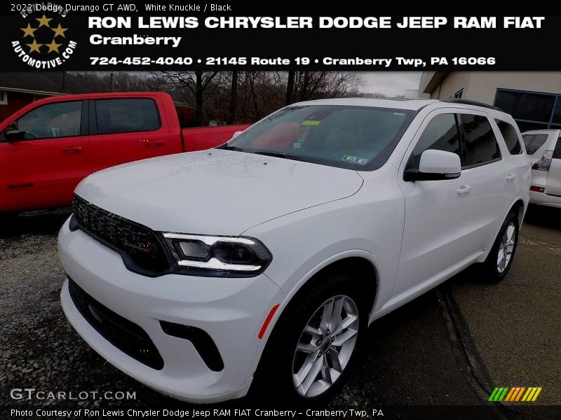 White Knuckle / Black 2022 Dodge Durango GT AWD