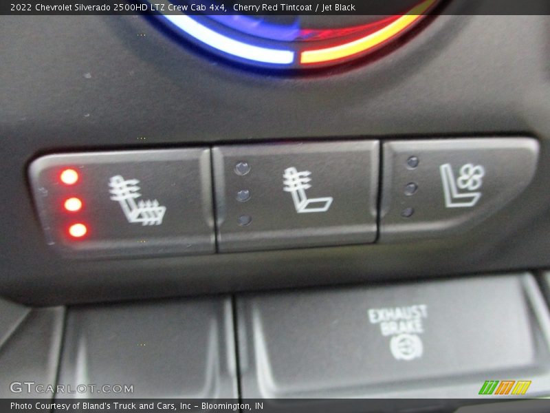 Cherry Red Tintcoat / Jet Black 2022 Chevrolet Silverado 2500HD LTZ Crew Cab 4x4