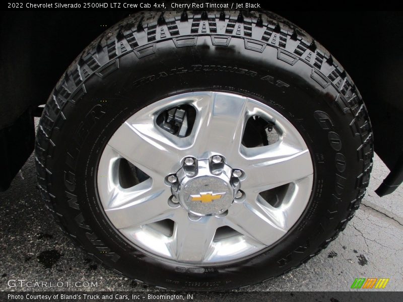 Cherry Red Tintcoat / Jet Black 2022 Chevrolet Silverado 2500HD LTZ Crew Cab 4x4