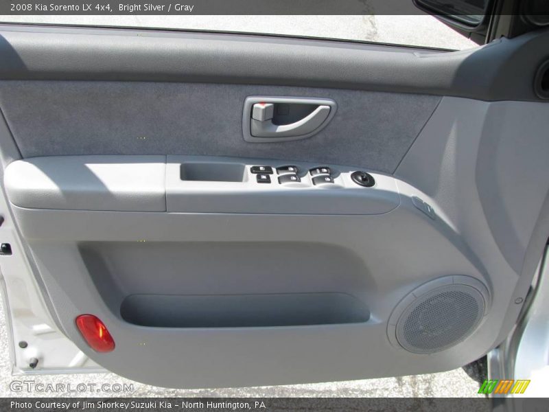 Bright Silver / Gray 2008 Kia Sorento LX 4x4