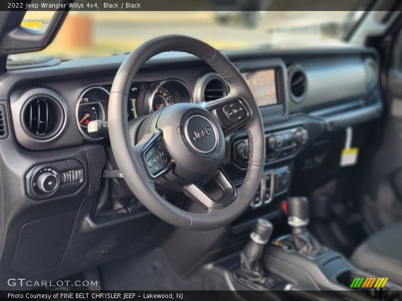 Black / Black 2022 Jeep Wrangler Willys 4x4