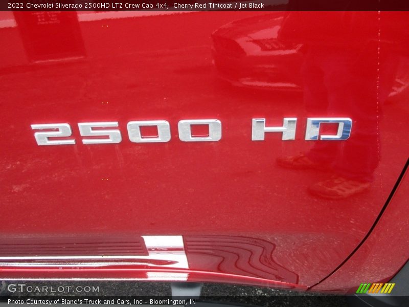 Cherry Red Tintcoat / Jet Black 2022 Chevrolet Silverado 2500HD LTZ Crew Cab 4x4