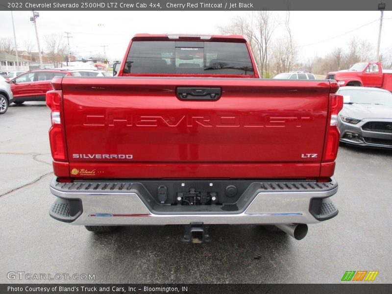 Cherry Red Tintcoat / Jet Black 2022 Chevrolet Silverado 2500HD LTZ Crew Cab 4x4