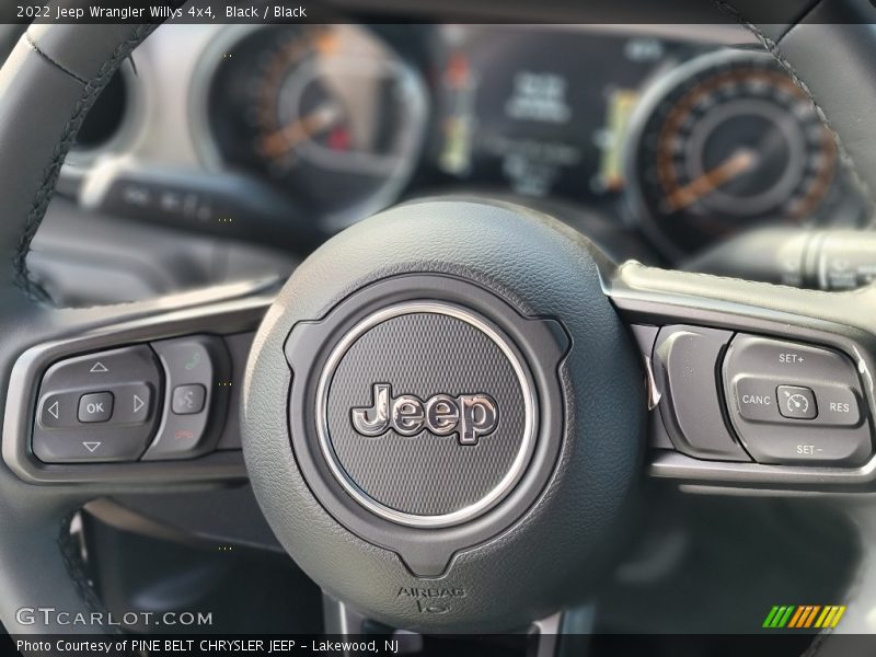 Black / Black 2022 Jeep Wrangler Willys 4x4