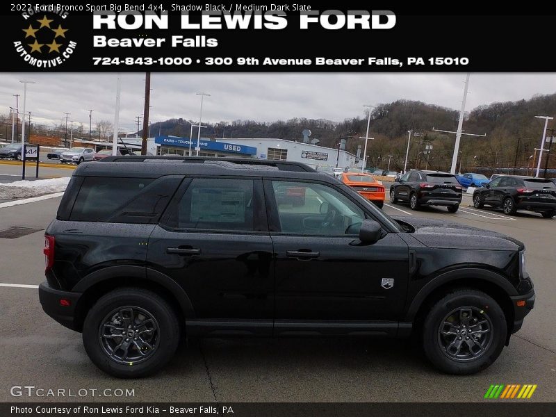 Shadow Black / Medium Dark Slate 2022 Ford Bronco Sport Big Bend 4x4