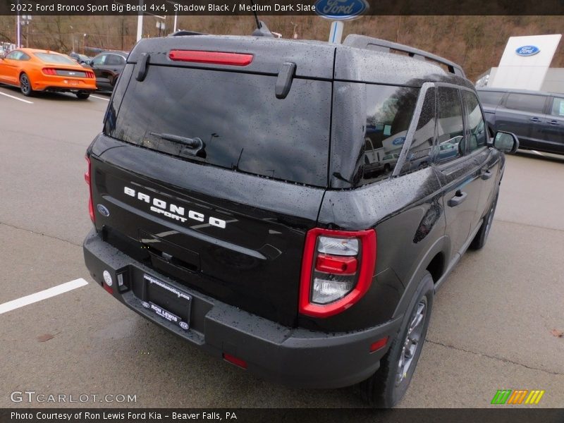 Shadow Black / Medium Dark Slate 2022 Ford Bronco Sport Big Bend 4x4