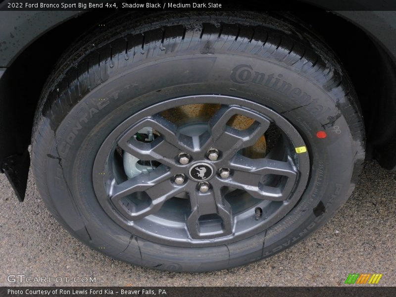 Shadow Black / Medium Dark Slate 2022 Ford Bronco Sport Big Bend 4x4