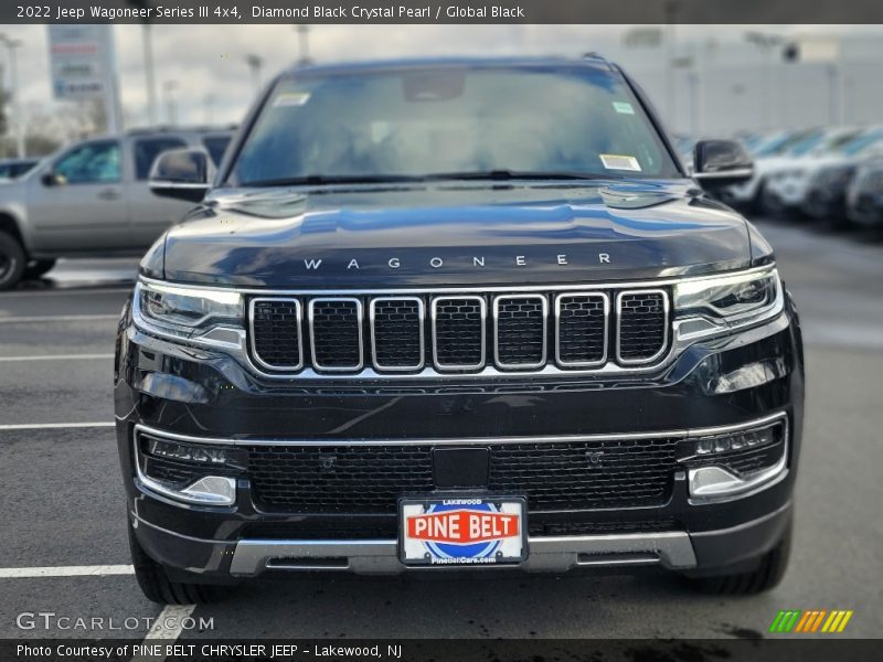 Diamond Black Crystal Pearl / Global Black 2022 Jeep Wagoneer Series III 4x4