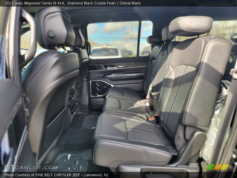 Rear Seat of 2022 Wagoneer Series III 4x4