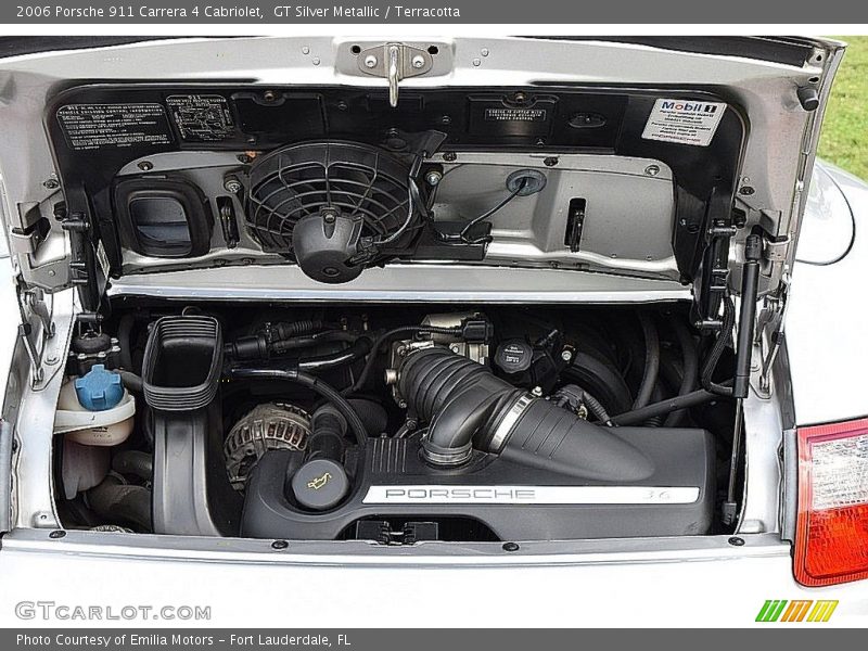  2006 911 Carrera 4 Cabriolet Engine - 3.6 Liter DOHC 24V VarioCam Flat 6 Cylinder