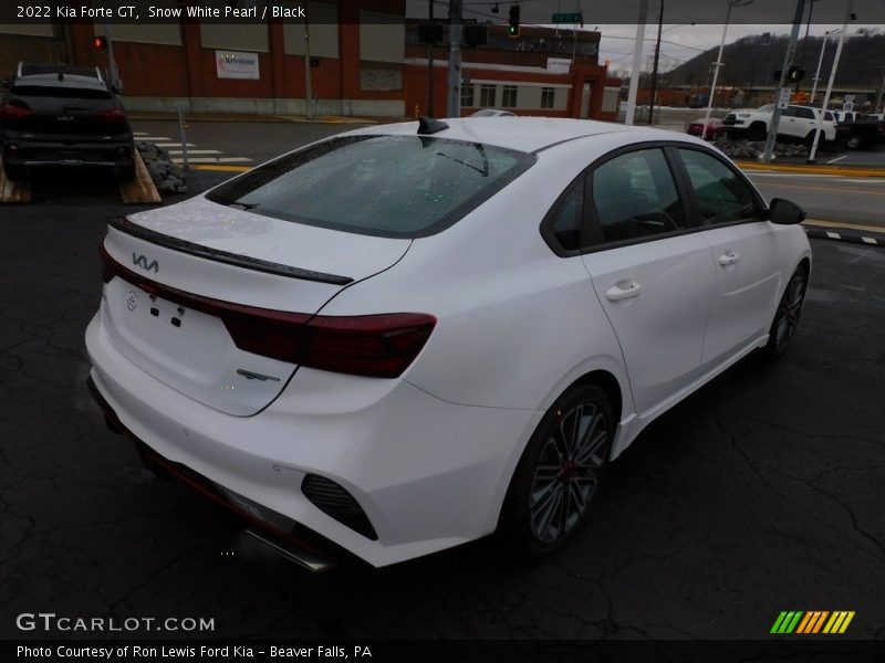 Snow White Pearl / Black 2022 Kia Forte GT