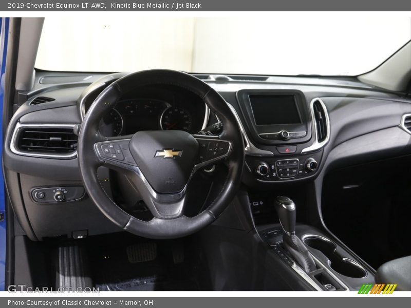 Kinetic Blue Metallic / Jet Black 2019 Chevrolet Equinox LT AWD