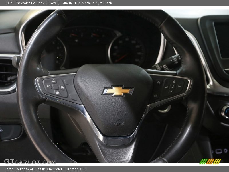 Kinetic Blue Metallic / Jet Black 2019 Chevrolet Equinox LT AWD