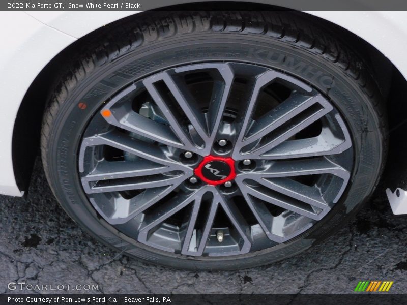 Snow White Pearl / Black 2022 Kia Forte GT