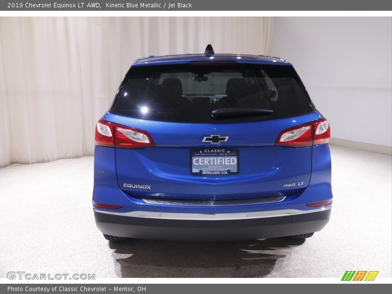 Kinetic Blue Metallic / Jet Black 2019 Chevrolet Equinox LT AWD