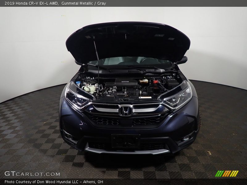 Gunmetal Metallic / Gray 2019 Honda CR-V EX-L AWD