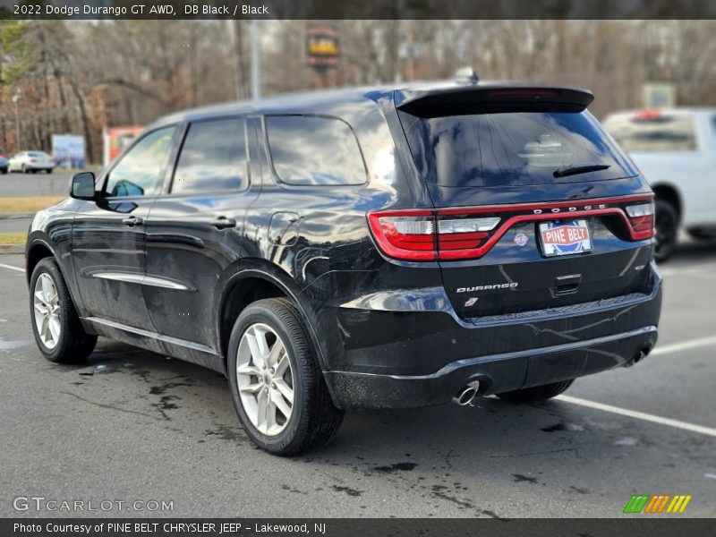 DB Black / Black 2022 Dodge Durango GT AWD