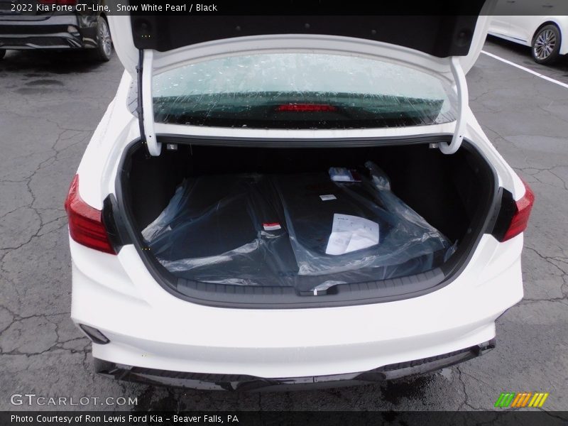 Snow White Pearl / Black 2022 Kia Forte GT-Line