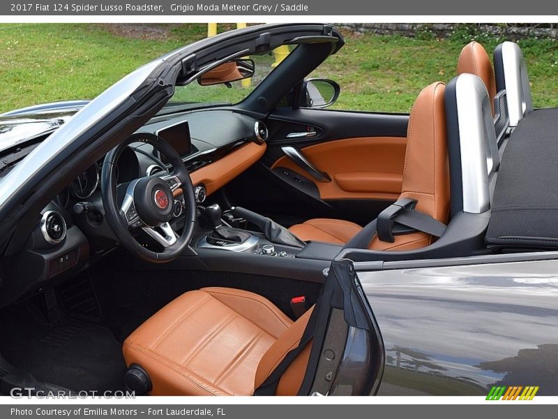 Front Seat of 2017 124 Spider Lusso Roadster