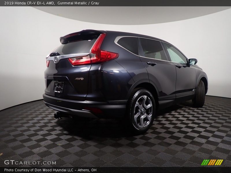 Gunmetal Metallic / Gray 2019 Honda CR-V EX-L AWD