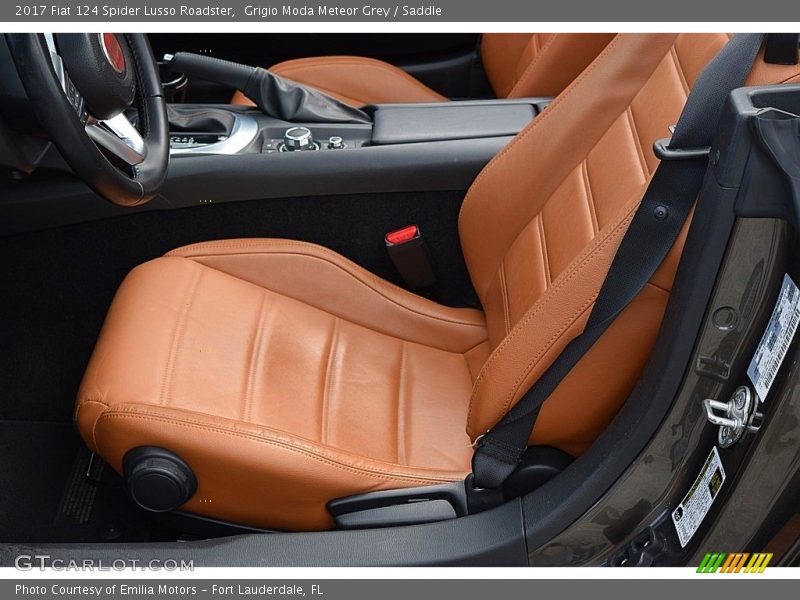 Front Seat of 2017 124 Spider Lusso Roadster