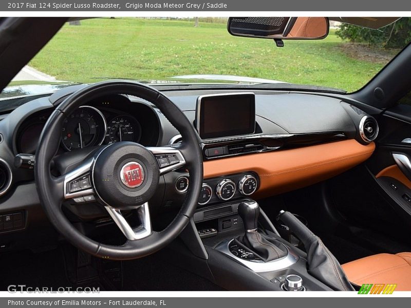 Dashboard of 2017 124 Spider Lusso Roadster