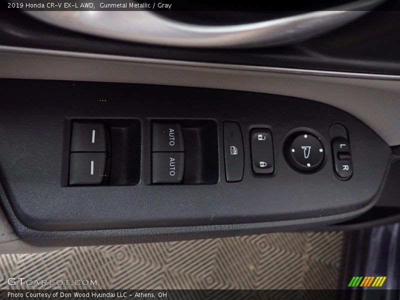 Gunmetal Metallic / Gray 2019 Honda CR-V EX-L AWD
