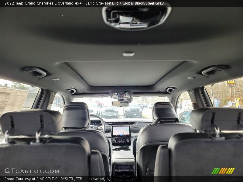Baltic Gray Metallic / Global Black/Steel Gray 2022 Jeep Grand Cherokee L Overland 4x4