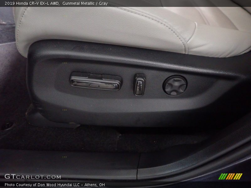 Gunmetal Metallic / Gray 2019 Honda CR-V EX-L AWD