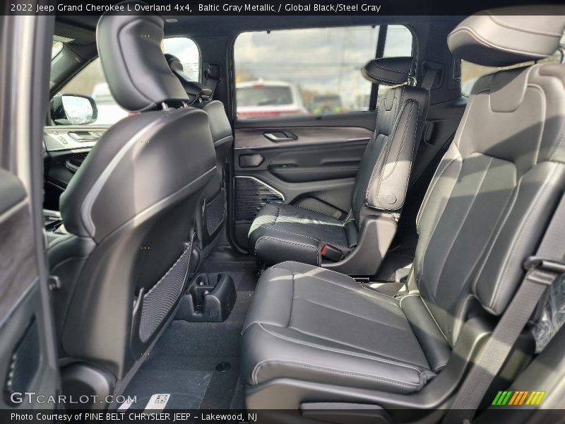 Baltic Gray Metallic / Global Black/Steel Gray 2022 Jeep Grand Cherokee L Overland 4x4