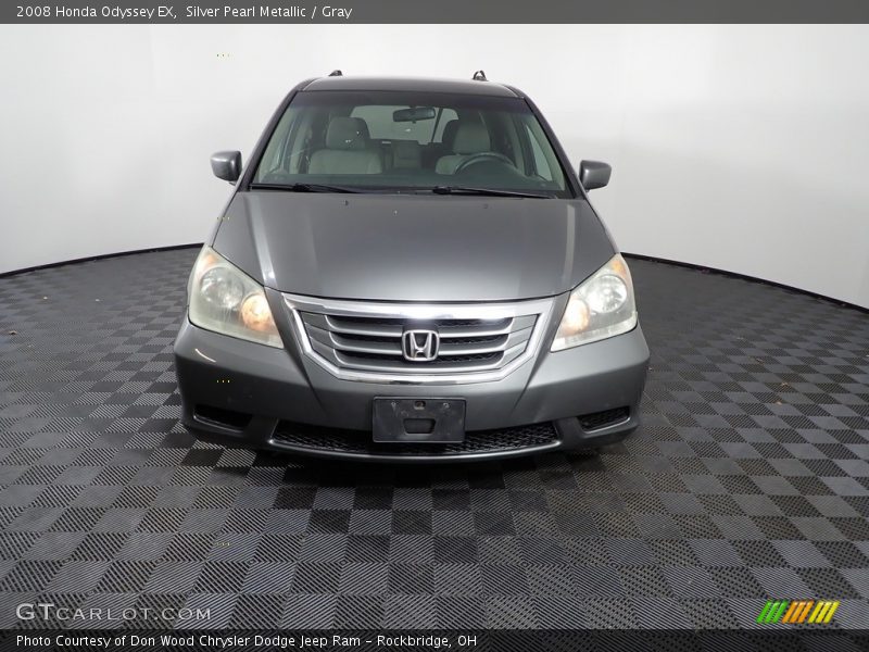 Silver Pearl Metallic / Gray 2008 Honda Odyssey EX