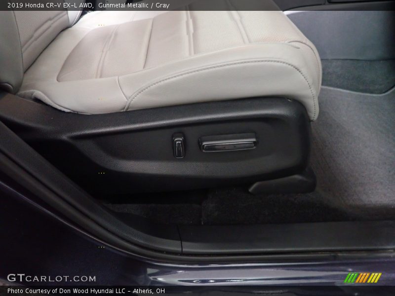 Gunmetal Metallic / Gray 2019 Honda CR-V EX-L AWD