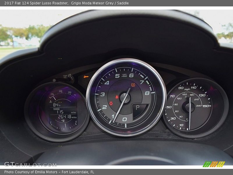  2017 124 Spider Lusso Roadster Lusso Roadster Gauges