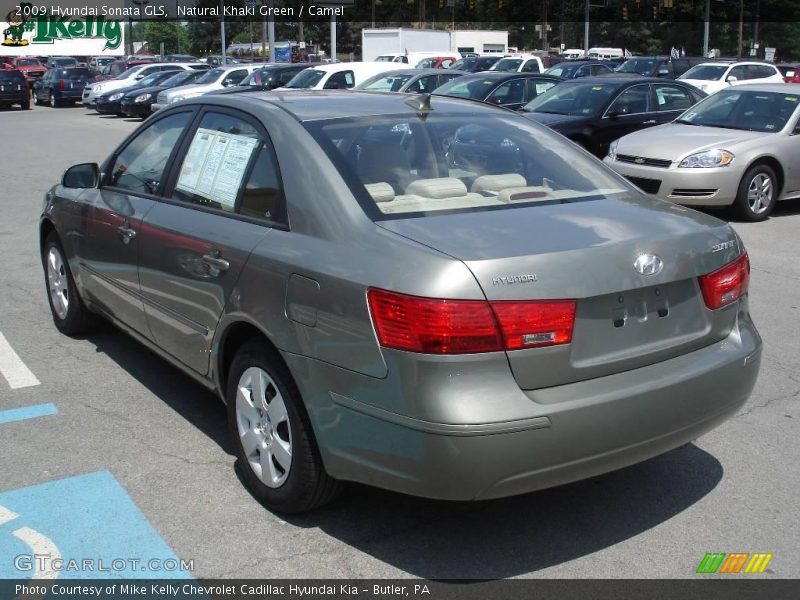 Natural Khaki Green / Camel 2009 Hyundai Sonata GLS