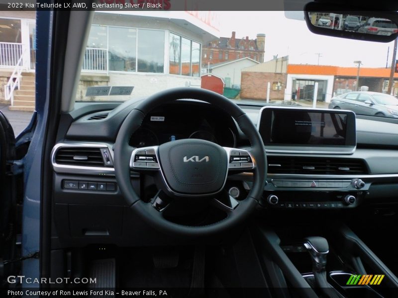 Everlasting Silver / Black 2022 Kia Telluride LX AWD