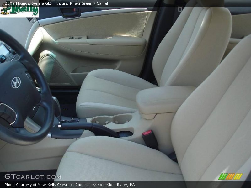 Natural Khaki Green / Camel 2009 Hyundai Sonata GLS