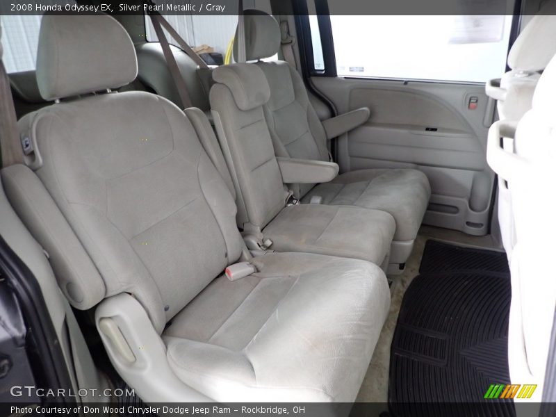 Silver Pearl Metallic / Gray 2008 Honda Odyssey EX