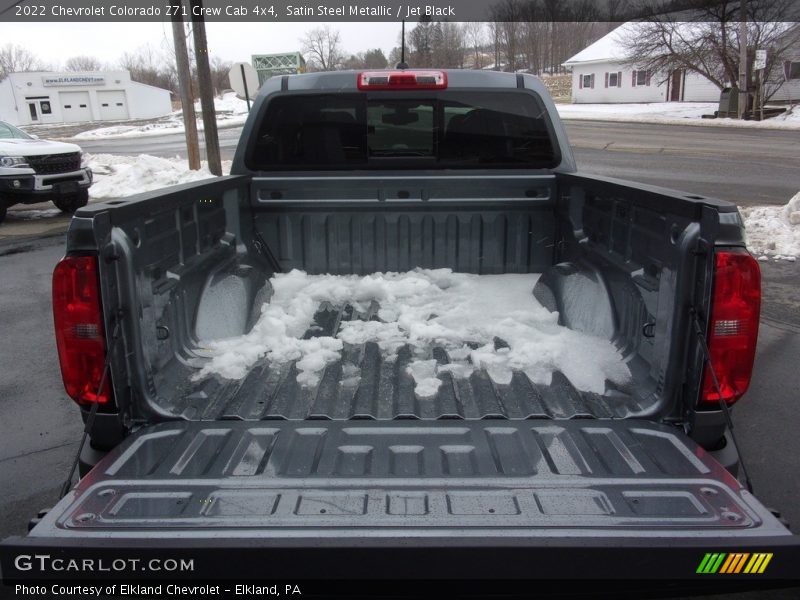 Satin Steel Metallic / Jet Black 2022 Chevrolet Colorado Z71 Crew Cab 4x4