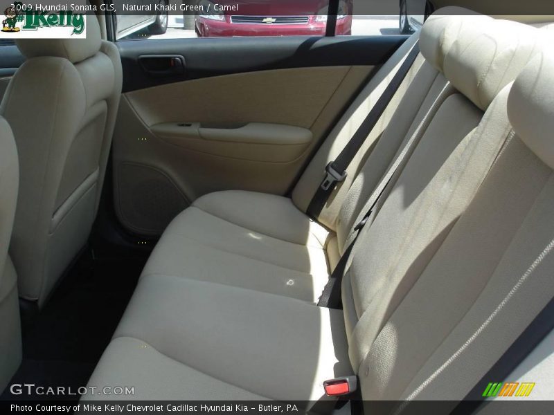 Natural Khaki Green / Camel 2009 Hyundai Sonata GLS